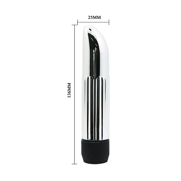 Mini Vibrator Stainless Steel Love Wand G-Spot Massager — hình 4