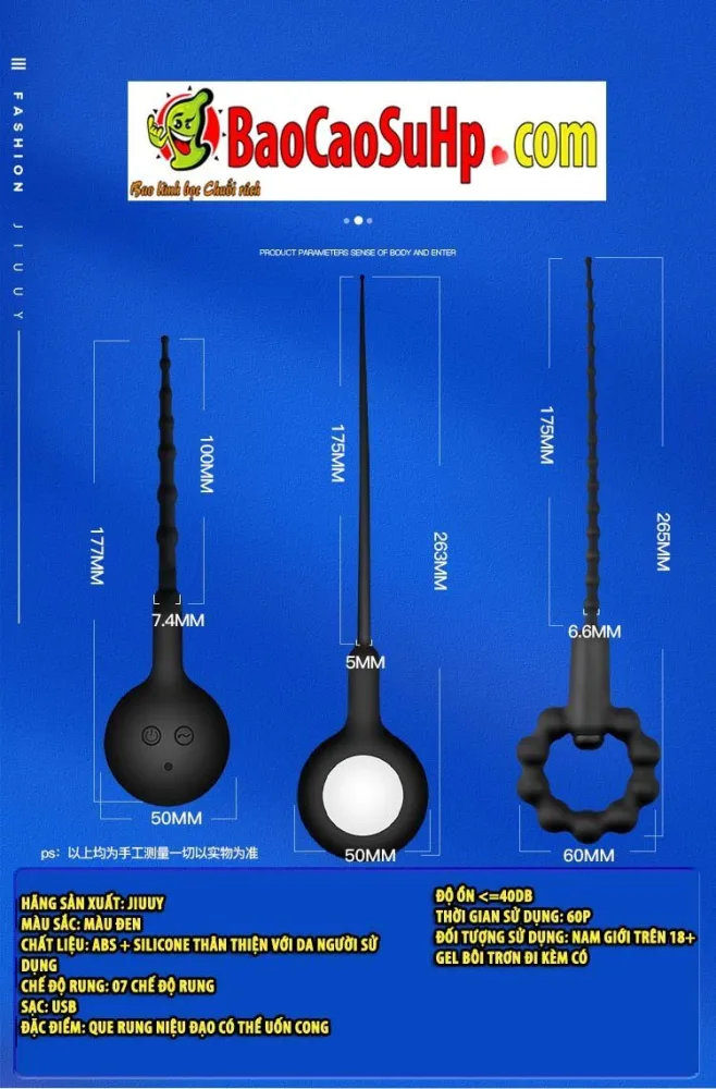 Black Panda Adjustable Urethral Vibrating Male Stimulator — Why Choose the Black Panda Vibrating Urethral Sound?