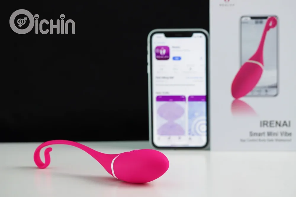 Realov Irena Remote-Controlled Bluetooth Vibrating Egg for — Sleek, Compact Design for Discreet Use