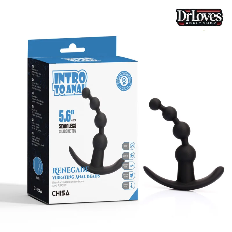 Chisa Renegade 10 Mode Waterproof Anal Beads Vibrator — Product Highlights