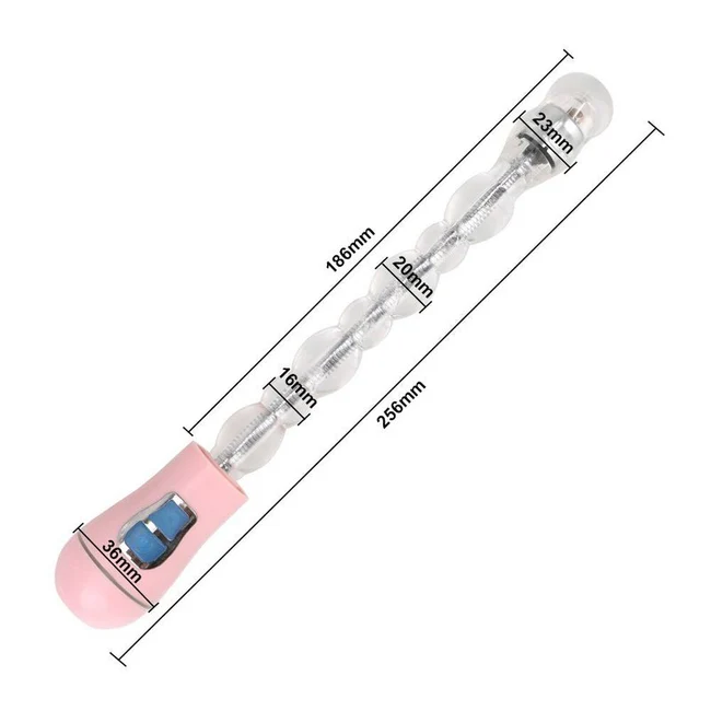 Pink Multi-Function Flexible Anal Stimulator Beginner — hình 4