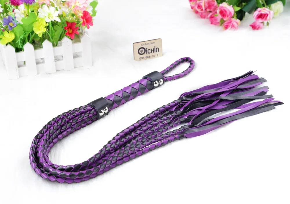 Bondage Premium Leather BDSM Whip Strong & Durable — Premium Craftsmanship & Durable Material