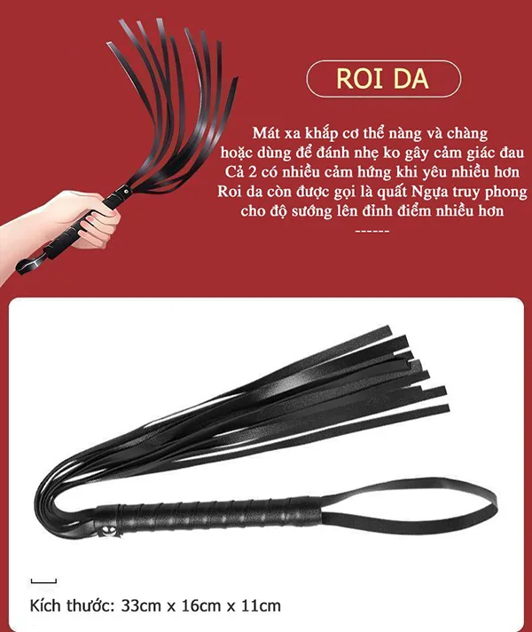 7 Piece BDSM Kit Restraints Bondage Accessories for — hình 6