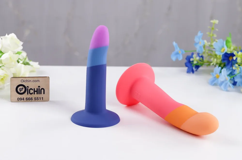 ROMP Wall-Mounted Smooth Silicone Dildo Female Toy — Its ergonomic curves are expertly shaped to target the