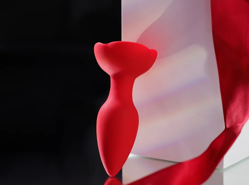 Rose Remote Anal Plug 10 Vibration Modes Silicone Soft — hình 5