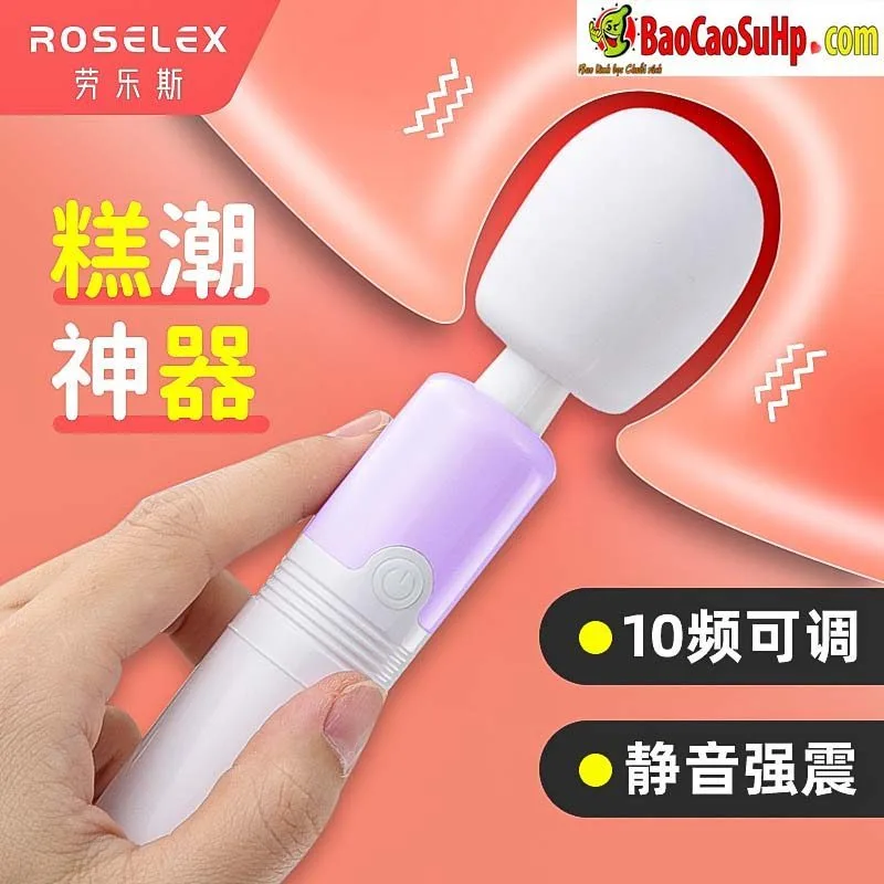 ROSELEX Mini Vibrating Massager Strong Power Compact — hình 4