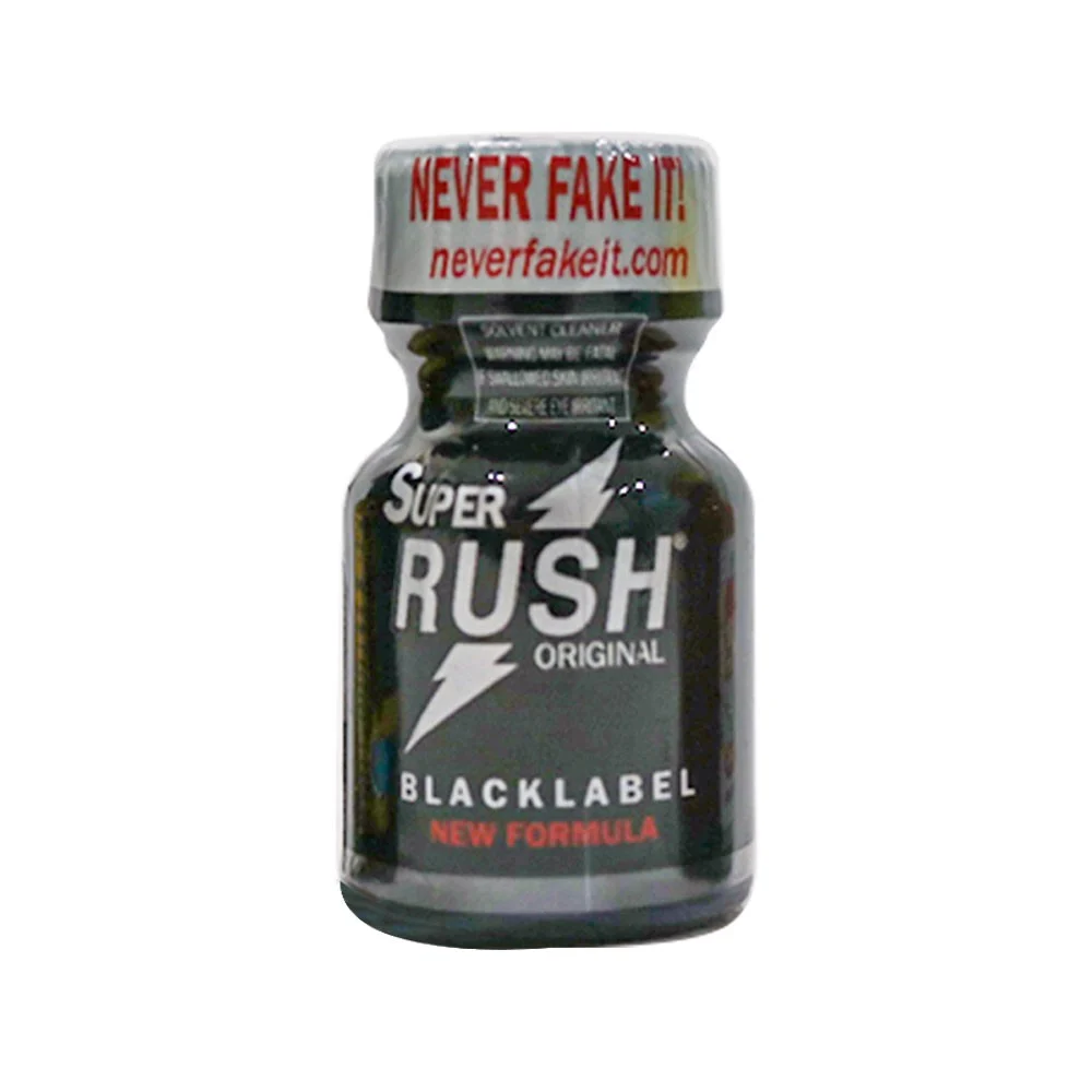 Popper Super Rush Black Label 10ml Sensual Breath Enhancer