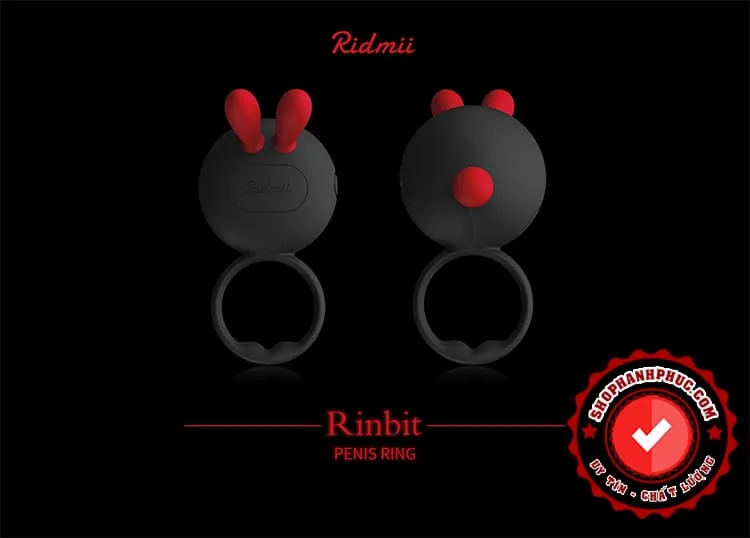 Rynbit Pro Male Ring Vibrator Delayed Ejaculation SHP1193 — Easy to Use & Discreet Packaging