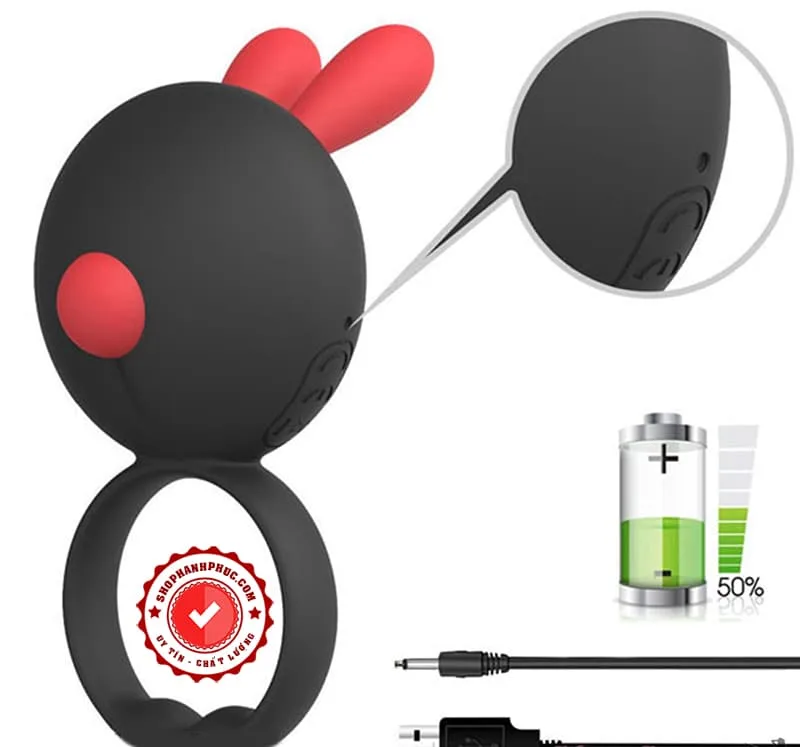 Rynbit Pro Male Ring Vibrator Delayed Ejaculation SHP1193 — Superior Performance with Guaranteed Satisfaction