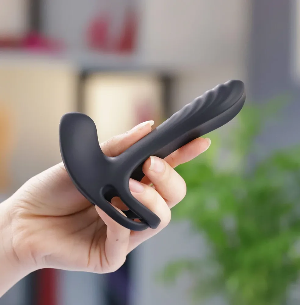 S-HANDE FRANK RCT Dual Ring Remote Controlled Vibrator — Secure Fit and Superior Comfort
