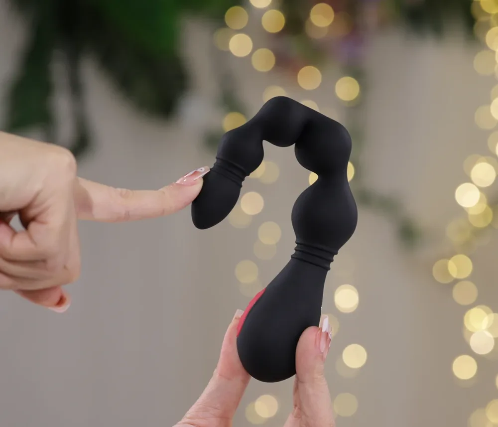 S-Hande Vins 9-Speed Anal Massager Beads Premium Silicone — hình 4