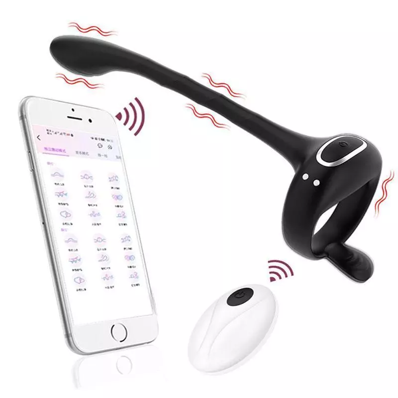 Remote Vibrating Cock Ring Anal Stimulator 9 Mode Wireless — Advanced Features for Customizable Pleasure