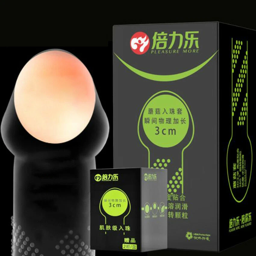 Beaded Condom Delay Sex Enhancer Male Use — hình 5