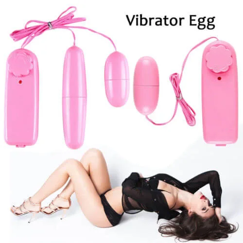 DC04 Powerful Dual Vibrating Egg Massage Sexual Wellness Toy — hình 5