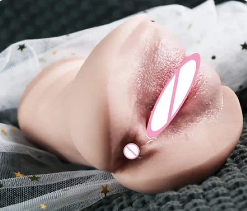 Silicone Heated Realistic Soft Male Masturbator 16cm — hình 5