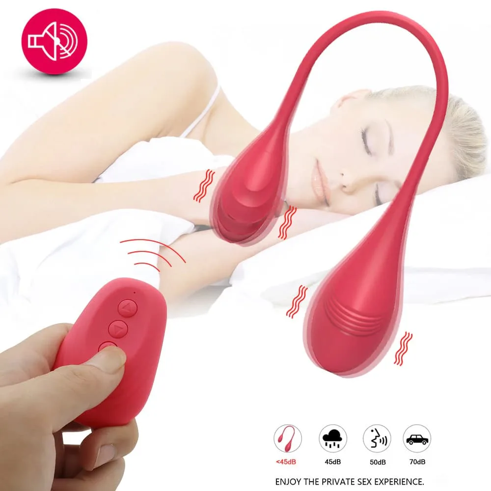 IPHISI Dual Head Remote App Controlled Premium Vibrating Egg — hình 11