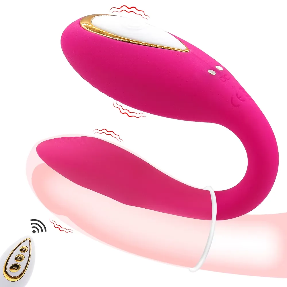 U-Shaped Remote Control Love Egg 10 Vibes For Couples — Exceptional Flexibility and Ease of Use