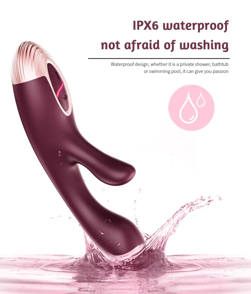 Kelly Dual-Head G-Spot Massager 7-Speed Rechargeable — hình 9
