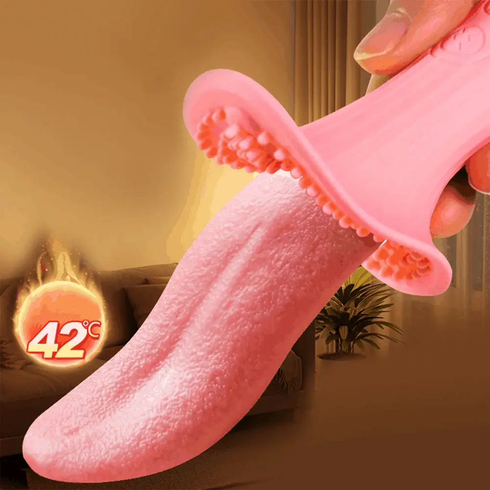 Masturbator Auto Licking Silicone TPE Female Stimulator — hình 2