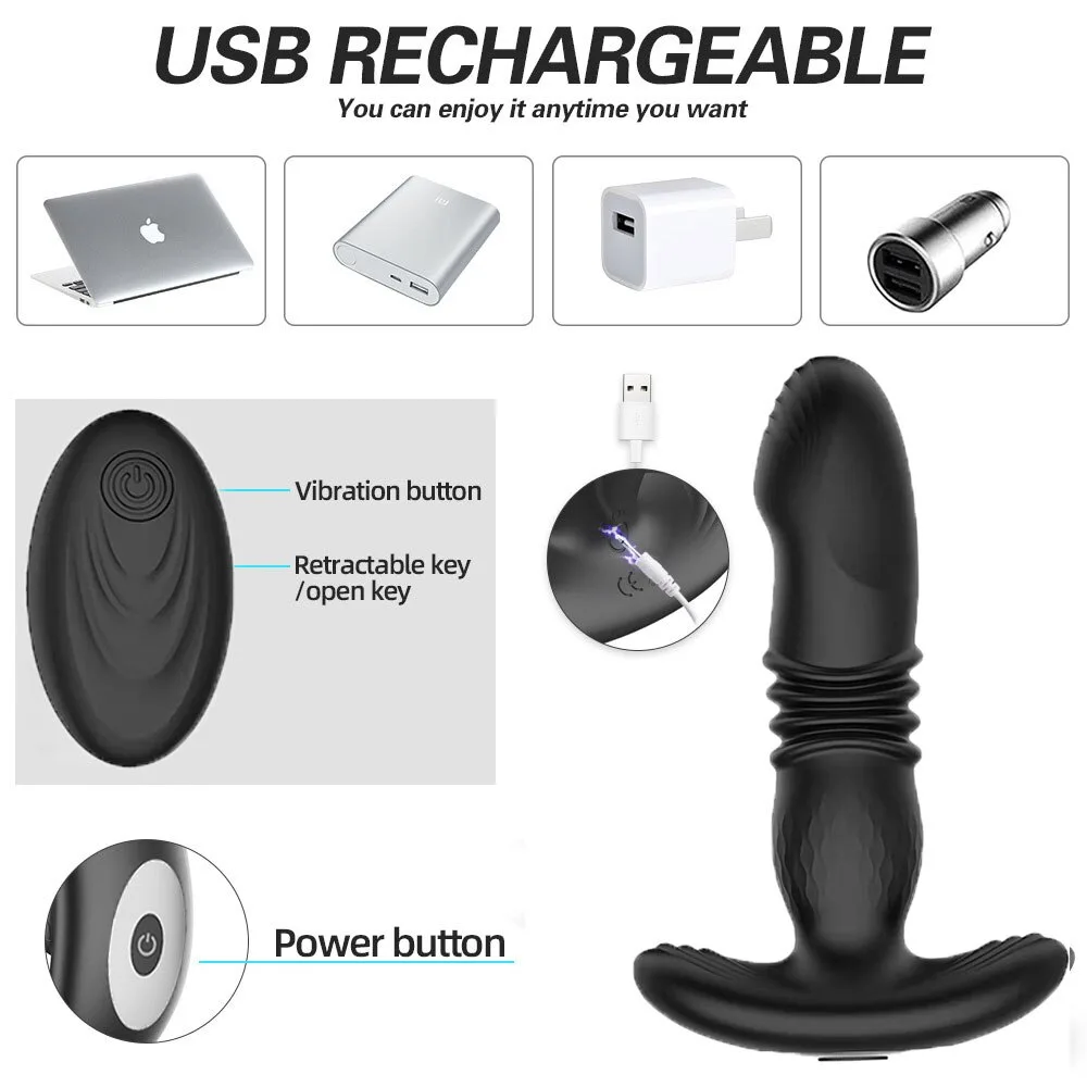 Premium Anal Massager for Gay Men Soft Silicone — hình 12