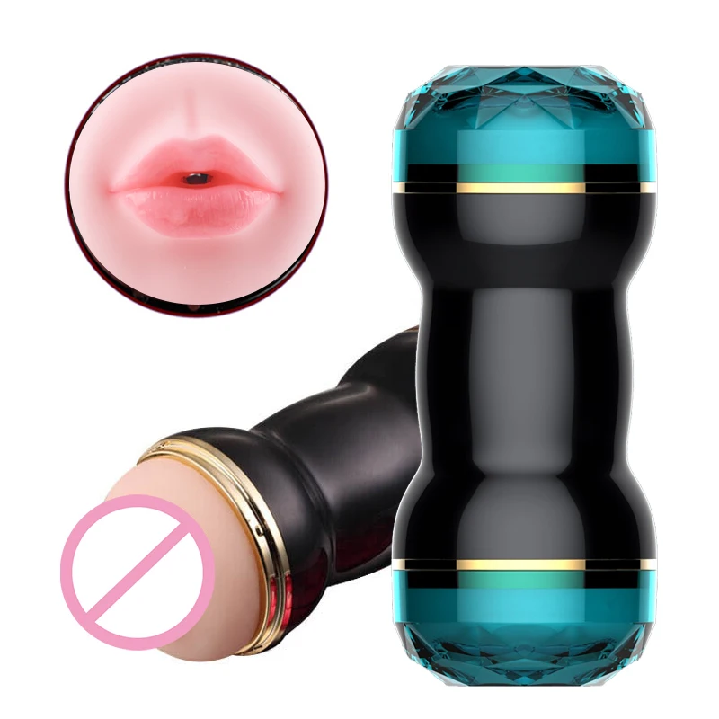Reads King Kong Double-Sided Masturbation Cup Male Toy — Unique Double-Ended Design for Versatile Pleasure