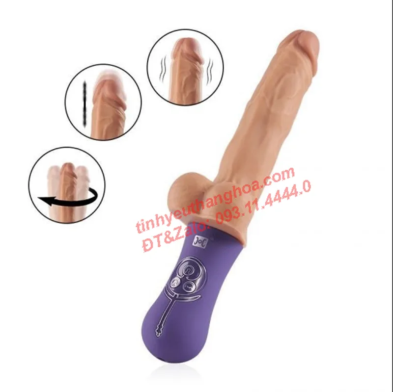 Multi-Function Silicon Rotating Heating Penis Dildo 27.5cm — Designed for Ultimate Comfort and Durability