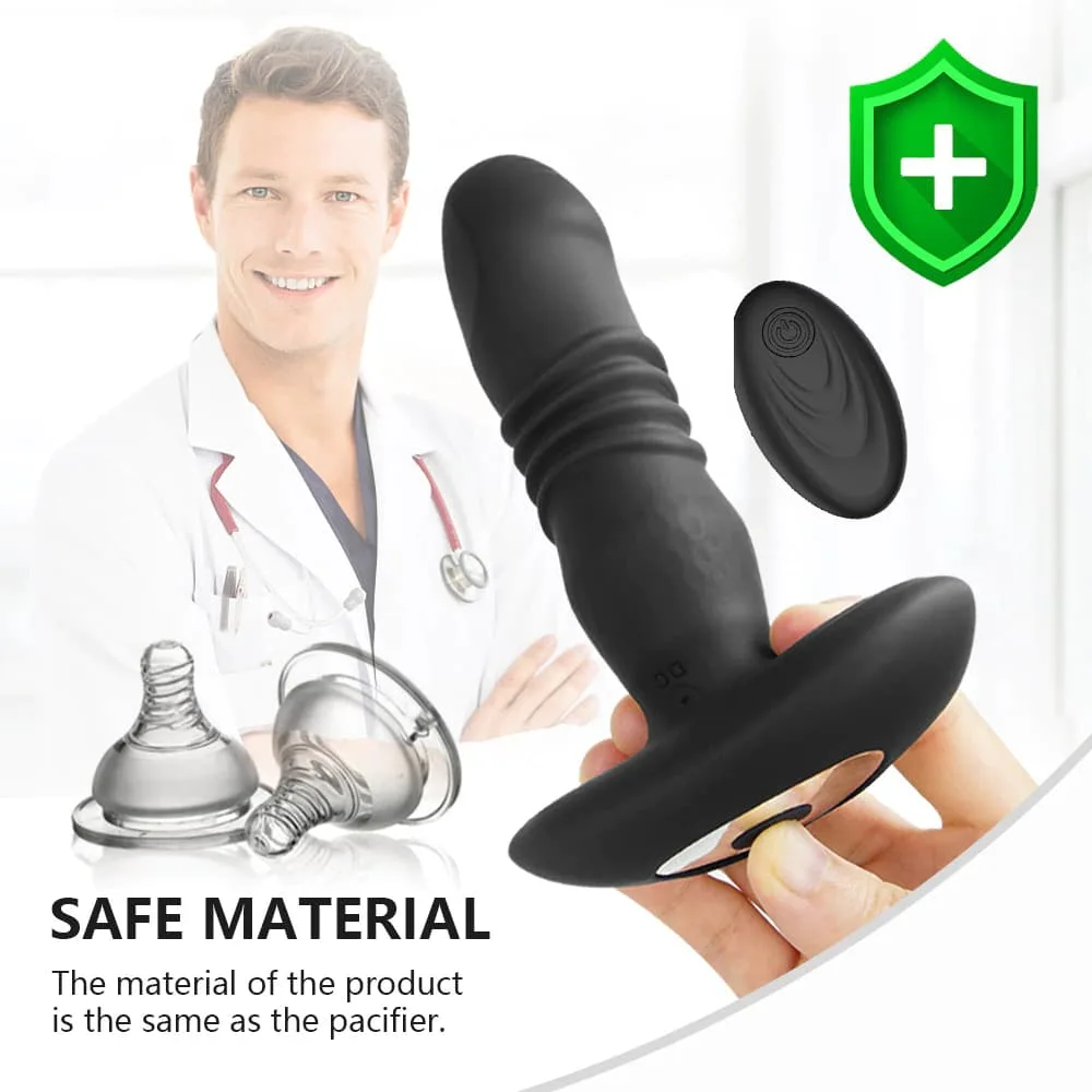 Premium Anal Massager for Gay Men Soft Silicone — hình 4