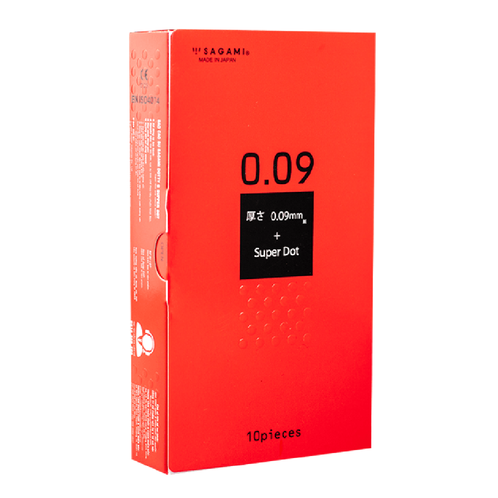 Sagami Super Dot 0.09 Ultra Thin Textured Condom Japan — How to Use and Care Tips