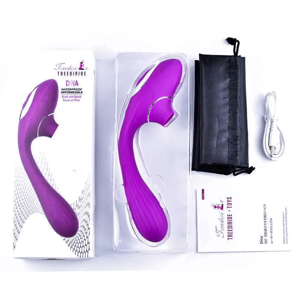 Nvtoys DINA Vaginal Suction Vibration Adult Pleasure — Embrace passion and pleasure with a trusted product made in