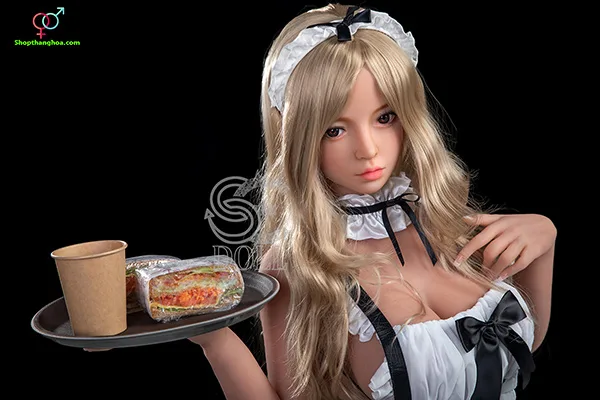 SE Doll Sexy Maid 161cm F-Cup Mika.A Realistic Silicone Doll — hình 19