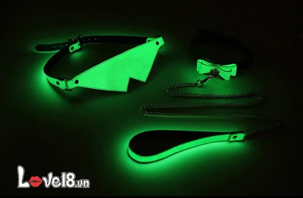 Glow BDSM Toy Set 7 Pieces PU Leather Bright Night Fun — Detailed Features That Elevate Your Roleplay