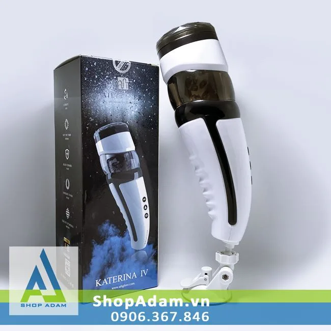Katerina IV Wall-Mounted Male Vibrator Thrusting Rotation Sound Effects