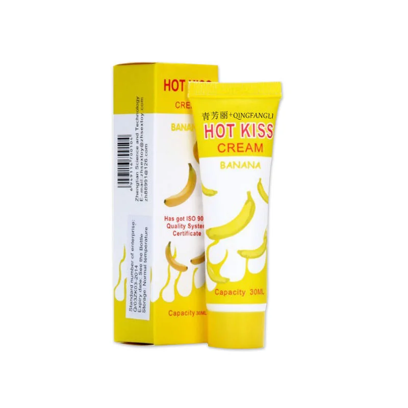 Hot Kiss Banana Scented Lubricant Gel 30ml Couples Intimacy — hình 4