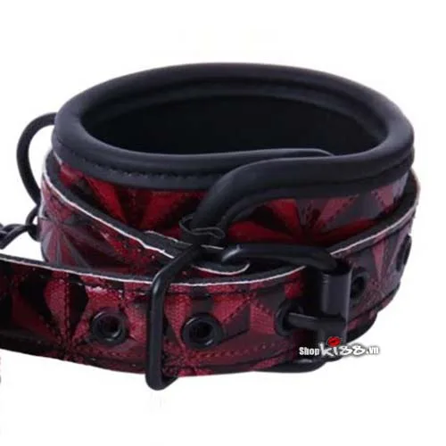 Premium BDSM PU Leather Handcuffs for Couples Role Play