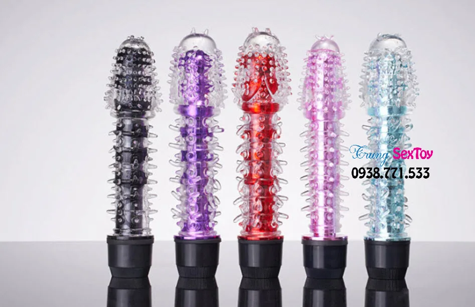 AAA Silicone Flexible Spiked Strong Vibrating Dildo Gift Gel — Superior Design & Flexibility