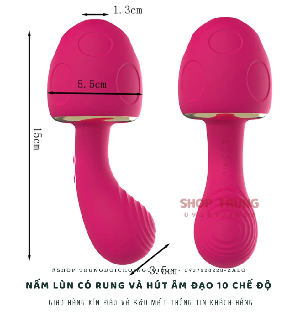 10-Mode Spider Vibrating Suction Silicone Female Toy — hình 4