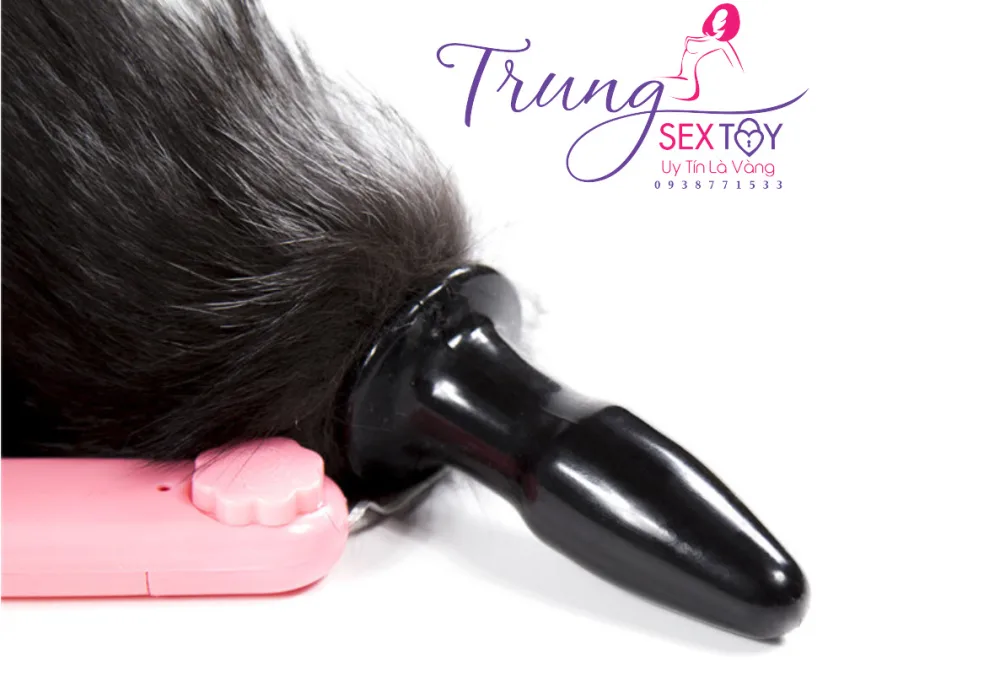 Silicone Fox Tail Vibrating BDSM Toy for Couples — Experience Ultimate Sensations with Soft Silicone Tail