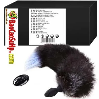 Rory Silicone Fox Tail Remote Controlled Anal Plug — hình 2