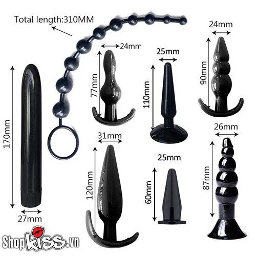 Silicone Couple’s Pleasure Kit 10pcs Safe Stimulator — Detailed Specifications of the Silicon Stimulation Set