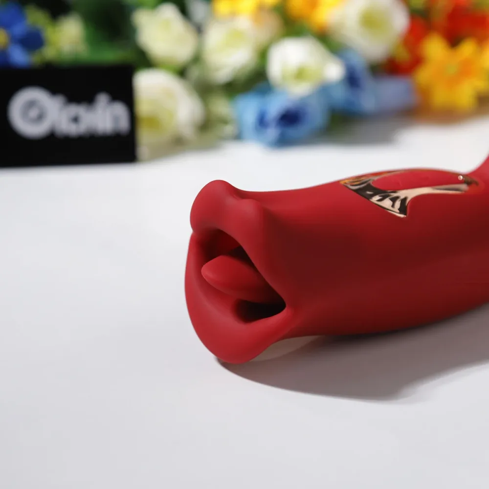 Dual-Ended G-Spot Tongue Licking Nipple Vibrator Sex Toy — Premium Quality & Comfort With Every Touch