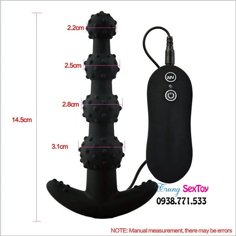 Anal Spiked Sextoy with Remote Vibration Stimulator Pleasure — Powerful Vibrations and Unique Features
