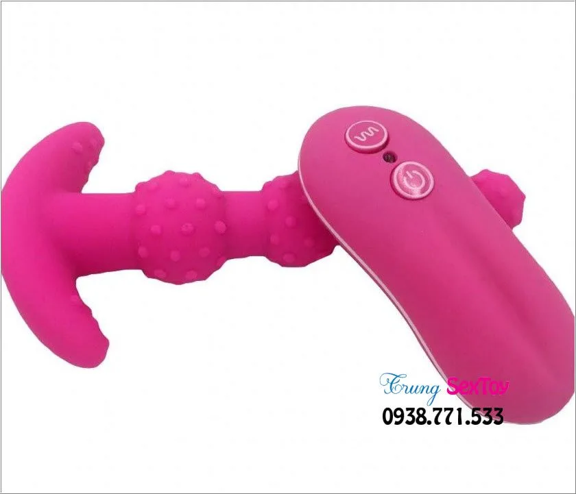 Anal Spiked Sextoy with Remote Vibration Stimulator Pleasure — Versatile Usage for Everyone