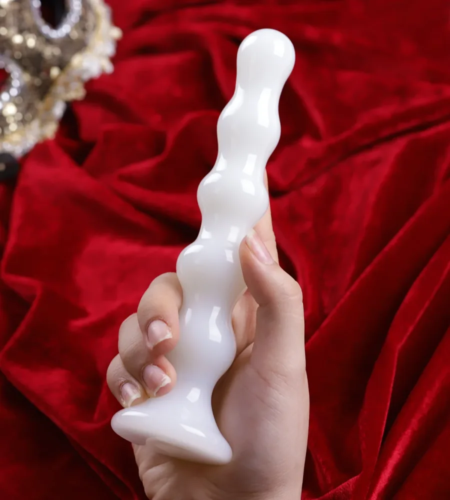 Glass Anal Toy Luxury Jade Design Stimulating Pleasure — Safe and Smooth Use Tips