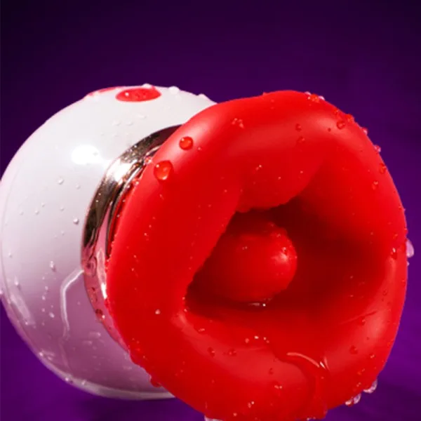 3-in-1 Rose Licking Suction Vibrating Clitoral Stimulator — Innovative 3-in-1 Design for Maximum Stimulation