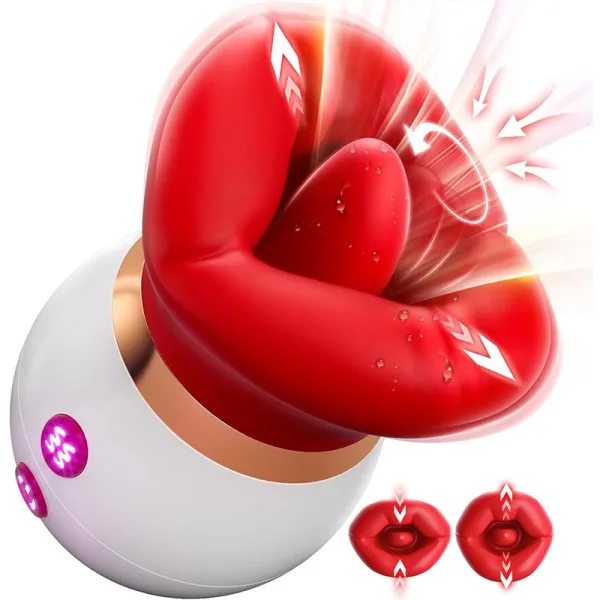 3-in-1 Rose Licking Suction Vibrating Clitoral Stimulator — Premium Quality and Specifications
