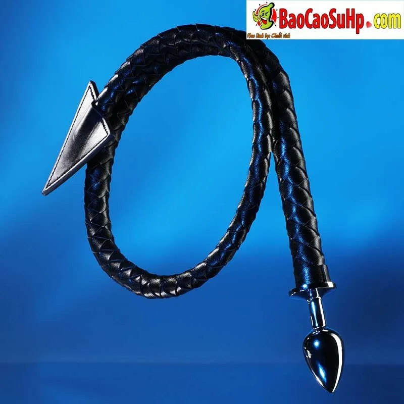 Devil Tail Anal Plug SM Sexy Fetish BDSM Accessory — hình 2