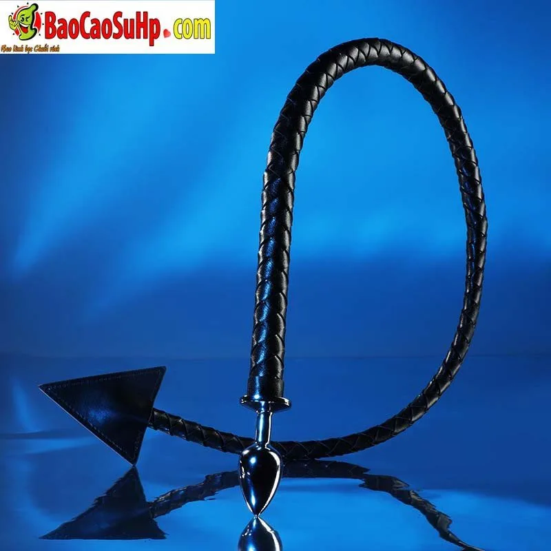 Devil Tail Anal Plug SM Sexy Fetish BDSM Accessory — hình 3