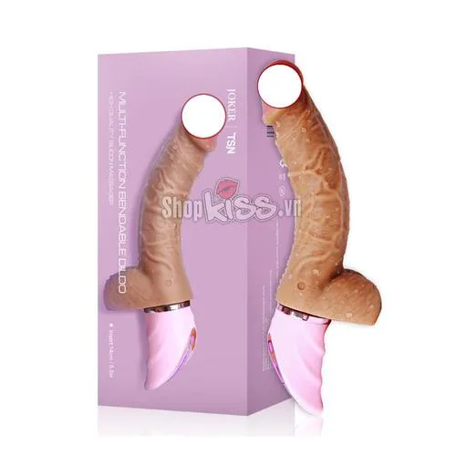 Joker Bendable Super Vibrating Realistic Silicone Dildo — The silicone used is medical-grade and fully waterproof