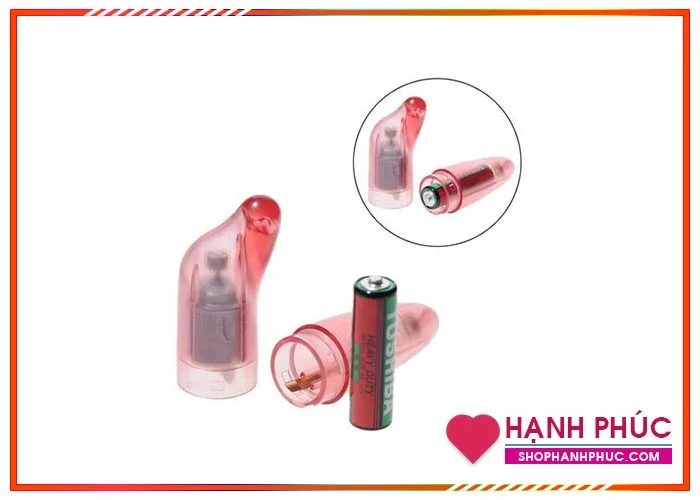 Lipstick-Shaped Vibrating Female Toy SHP920 with Motor — hình 3