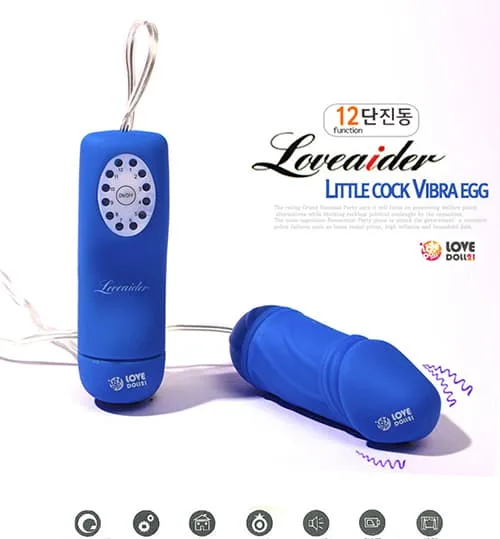 Loveador Blue Vibrating Egg Male Female Couples Toy — Exceptional Design and Powerful Features